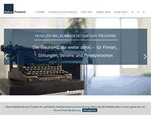 Tablet Screenshot of dufour-treuhand.ch